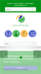 Mobile Screenshot of e-physiotherapy.co.uk